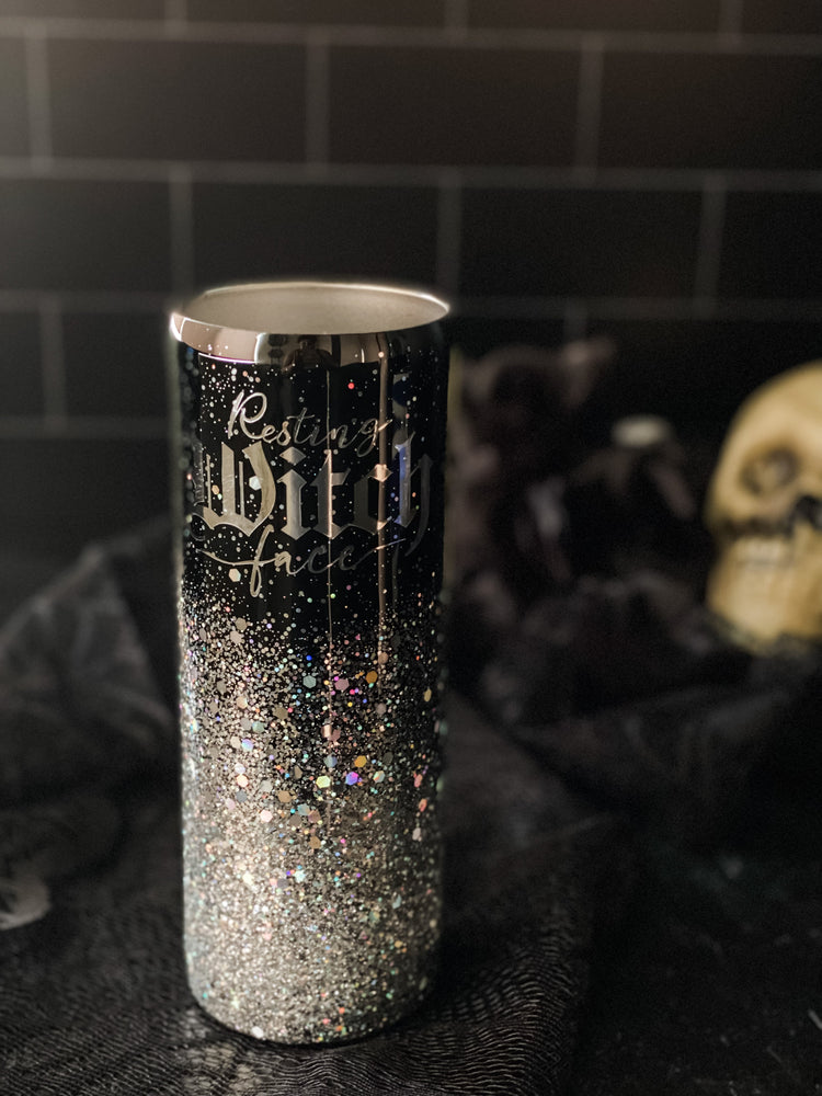 
                  
                    Load image into Gallery viewer, 20oz Resting Witch Face Tumbler Cup
                  
                