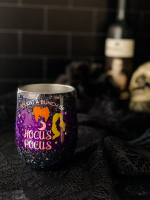 
                  
                    Load image into Gallery viewer, Bunch of Hocus Pocus Wine Glass Tumbler Cup
                  
                