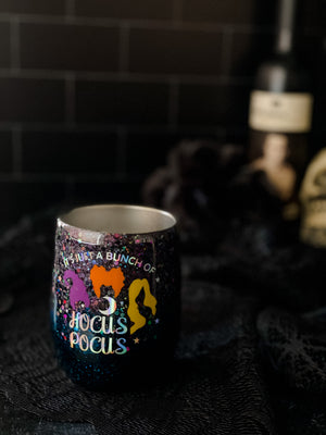 
                  
                    Load image into Gallery viewer, Bunch of Hocus Pocus Wine Glass Tumbler Cup
                  
                